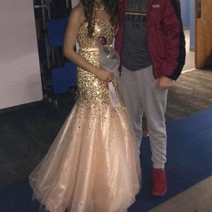 Gold Prom Dress